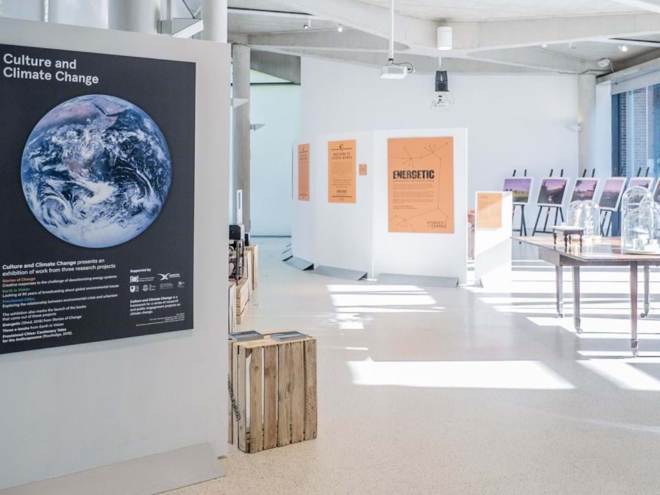 Climate and culture change exhibition (photo by Gom Ashurst)