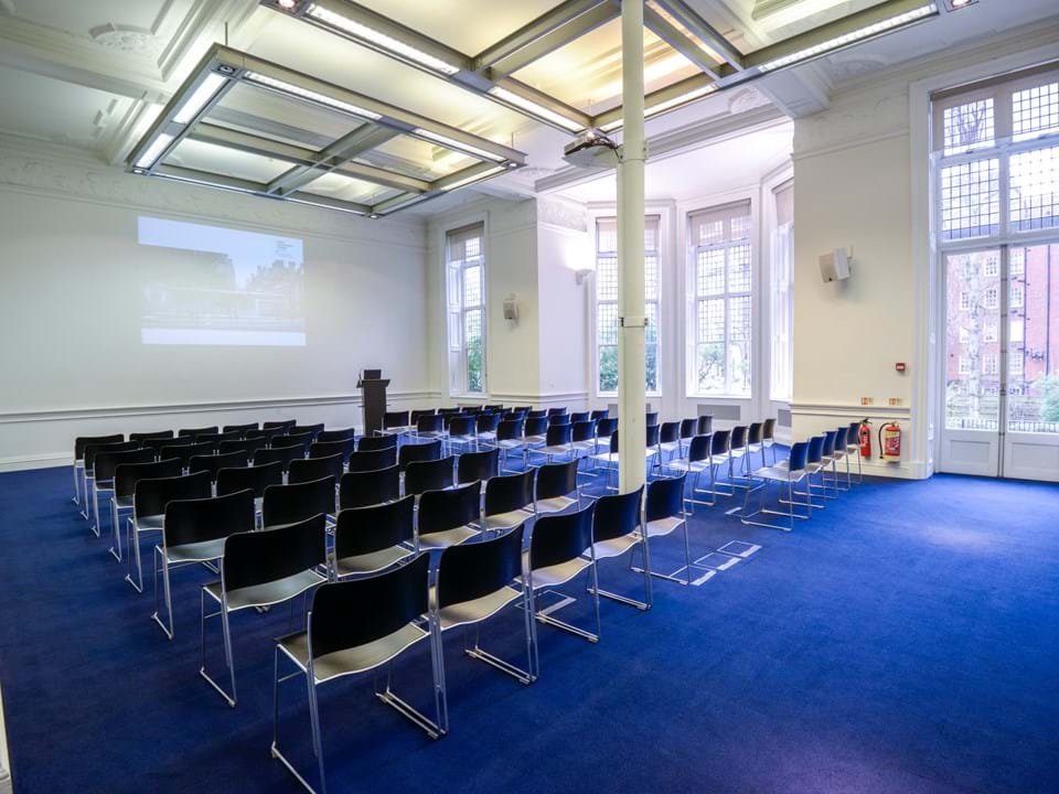Photo of the Education Centre, lecture theatre style