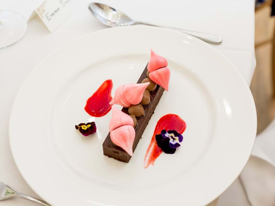 Image of dessert served by Lodge Catering
