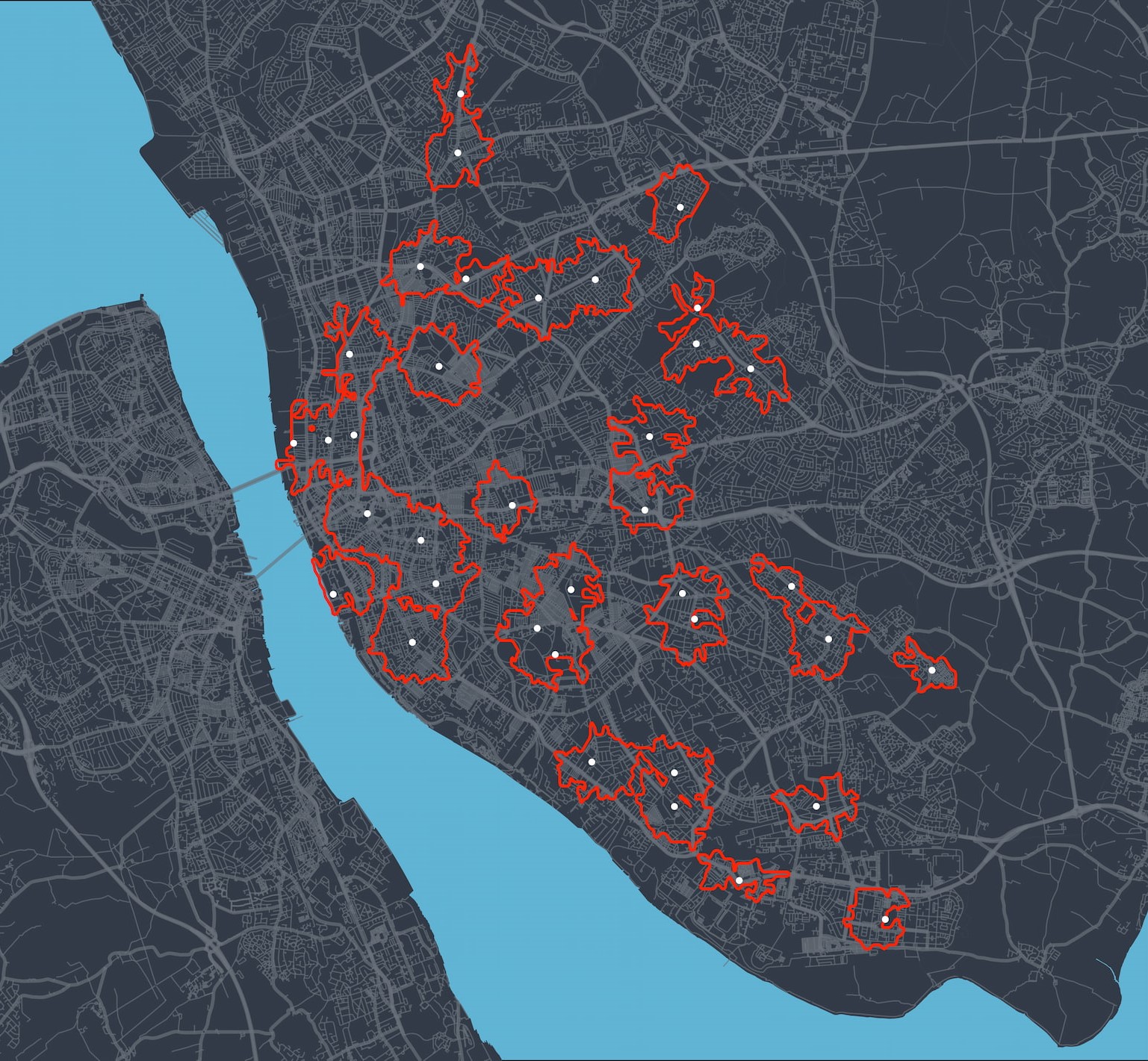Accessibility of COVID-19 testing sites in Liverpool