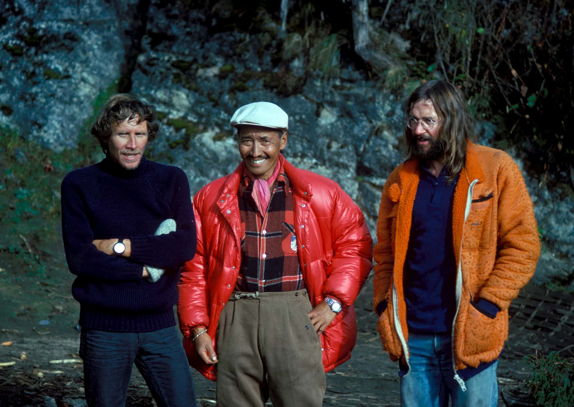 1975 Dougal Haston, Tenzing Norgay & Douglas Scott
