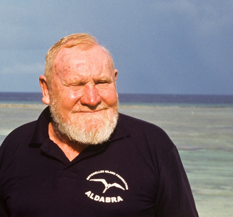David Stoddart OBE. Reproduced with kind permission of the Seychelles Island Foundation.
