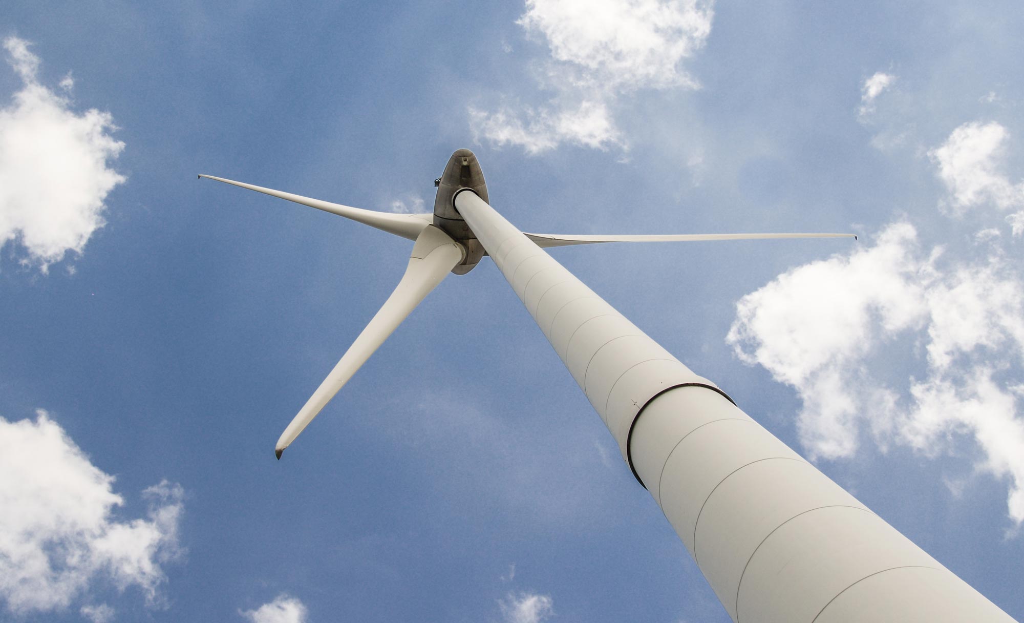 Wind turbine from below (Image: Skitterphoto/Pexels)